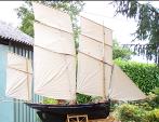 Bisquine de cancale la perle bateau de pche voilier modlisme -  Maquette de l'association Modlisme Naval Pays de Vilaine - Redon - Ile et Vilaine